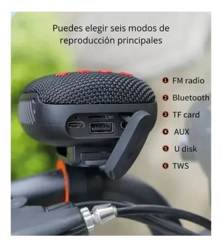 Parlante Bluetooth Portátil Impermeable