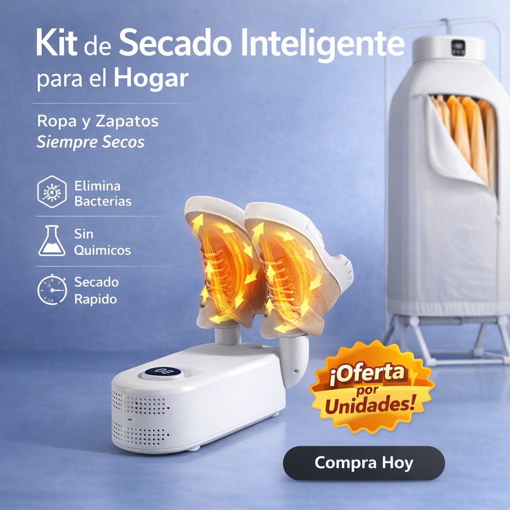 Kit Secado Inteligente para el Hogar